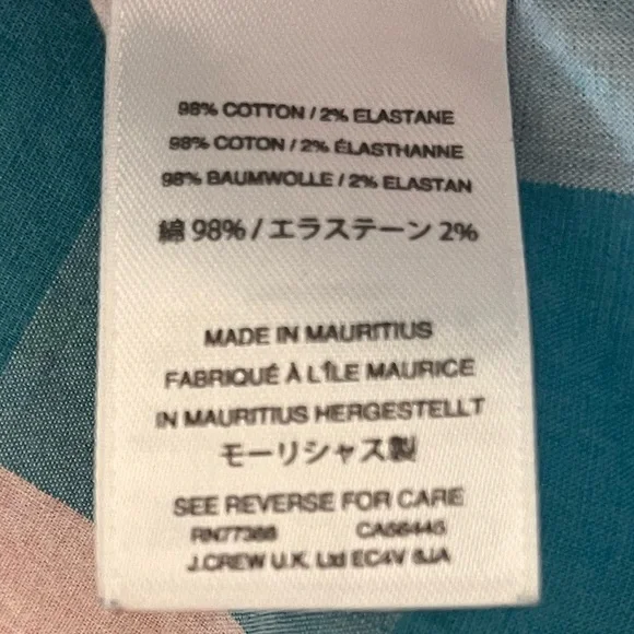 J Crew Crewcuts Boys 8 Spring Blue Pink Plaid Button Up Shirt Long Sleeve - Picture 3 of 7